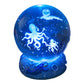 Luminous Crystal Ball Night Lamp with Resin Base