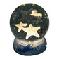 Luminous Crystal Ball Night Lamp with Resin Base