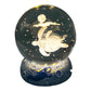 Luminous Crystal Ball Night Lamp with Resin Base