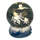 Luminous Crystal Ball Night Lamp with Resin Base
