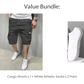 🎁 50% OFF! 💖🩳 Men's Casual Cargo Shorts with Drawstring Waist – Multi-Pocket, Lightweight & Breathable 👖✨