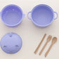 1300ml Instant Noodle Bowl Set with Lid & Cutlery