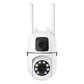 🔍🔍360° Pan & Tilt 4K Dual Lens Security Camera – Outdoor WiFi Surveillance Camera