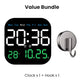 💼📱 Modern Design | Multifunctional Digital Alarm Clock | Clear Display & Practical 【50% OFF】