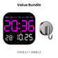 💼📱 Modern Design | Multifunctional Digital Alarm Clock | Clear Display & Practical 【50% OFF】