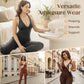💞50K+ SOLD!🌸🦋High-Stretch V-Neck Jumpsuit – All-day ease for fitness & beyond. Breathable, flexible & effortlessly chic. Your go-to for movement. 🧘‍♀️💫