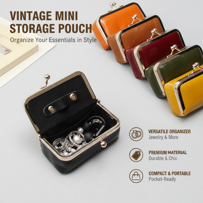 Stylish Vintage Mini Storage Pouch