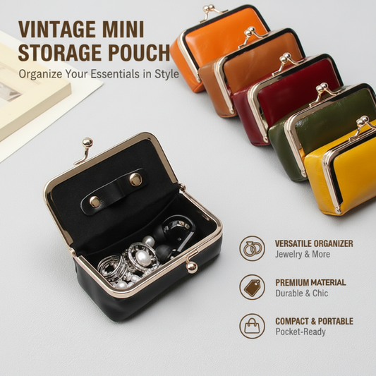 Stylish Vintage Mini Storage Pouch
