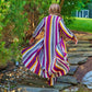 Women's two-piece set: long-sleeved striped jumpsuit + pants