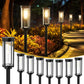☀️ LIMITED-TIME 50% OFF! ✨ Solar Pathway Lights Outdoor – Monocrystalline Panel, 14hr Runtime, Retro Design 🏡