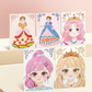 👑 50% OFF NOW! 🎨 Princess Makeup & Diamond Painting Craft Kit – Mess-Free Paper Play, Realistic Fun for Girls ✨