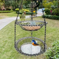 ✨2026 Spring special offer 49% off-🐦Solar Cascade Hanging Bird Bath Fountain