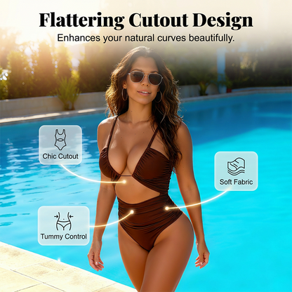👗Hot Promotion 49% OFF💥Women's High-Waisted Tummy Control Swimwear