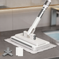 🧹  50% OFF! ✨ Hands-Free Flat Mop – Shark-Tooth Grip, Universal Cloths, Telescopic 🪥