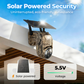 🔥🎥 CB114S 4G LTE Wireless Solar Security Camera – 💎 2K HD real-time preview, 360° panoramic coverage, no Wi-Fi required, remote control via app, waterproof, motion detection, night vision, suitable for outdoor use