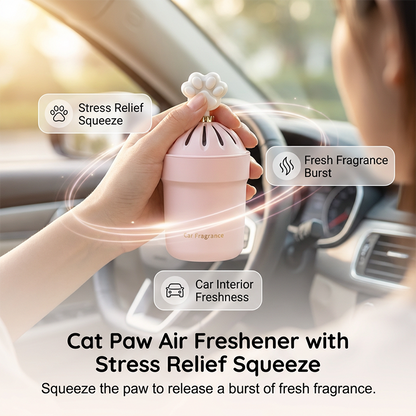 Pinchable Paw Car Air Freshener Cup
