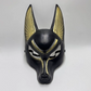 🥳2026 HOT SALE🥳💞50K+ SOLD!⚡ 50% OFF! Hand-Sculpted Anubis Cosplay Mask – 100% handmade, eco-friendly resin. Faux gold leaf accents, adjustable fit. A unique artifact for collectors & cosplayers. 🏺✨