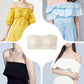 💞Womens Strapless Bras Push Up Bandeau Bra Non Slip Wireless Supportive Padded Bras Seamless Comfortable Tube Jelly Bra