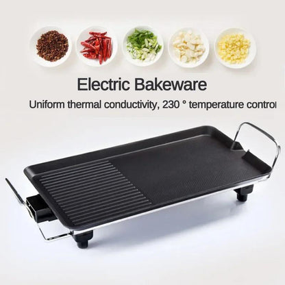 🔥 50% OFF NOW! 🍳 Dual-Zone Electric Griddle – Non-Stick Coating, Even Heating & 3 Sizes Available