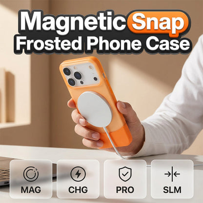 Two-Tone Magnetic Ring Phone Case