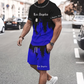 👕 60% OFF NOW! 🔥 Men's Graphic Print T-Shirt & Shorts Set – Soft Fabric, Bold Design & Perfect for Summer Days ☀️