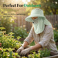Outdoor Sun Protection Hat with Face & Neck Flap