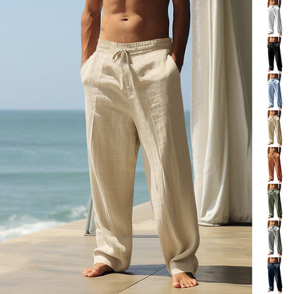 👖50% OFF NOW! 🏠 Men's Casual Drawstring Pants with Pockets🌿