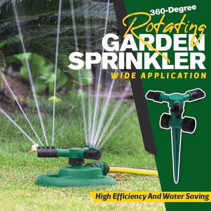 🌞Summer Limited time 50% off!360-Degree Rotating Garden Sprinkler