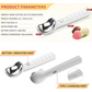 🍦 Electric Self-Melting Ice Cream Spoon | Heated Scoop for Effortless Scooping | No More Bent Spoons