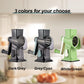 🔥3-in-1 Rotary Vegetable Slicer with Suction Base – Fast Prep, Safe & Mess-Free