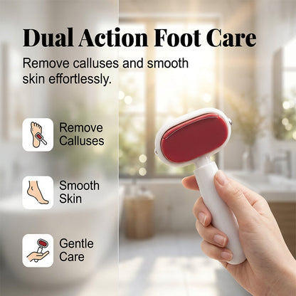 🏆 LAST DAY – 49% OFF! 🦶 Tired of Rough, Dry Feet? ✨ Double-Sided Foot Scraper for a Smoother, Softer Feel at Home