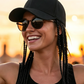 🧢 50% OFF NOW! 🌬️ Baseball Cap with Attached Braids – 2-in-1 Hat & Wig, Realistic Style & Adjustable Fit ✨