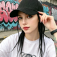 🧢 50% OFF NOW! 🌬️ Baseball Cap with Attached Braids – 2-in-1 Hat & Wig, Realistic Style & Adjustable Fit ✨