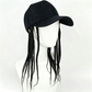 🧢 50% OFF NOW! 🌬️ Baseball Cap with Attached Braids – 2-in-1 Hat & Wig, Realistic Style & Adjustable Fit ✨