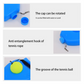 ⏰🔥LIMITED TIME - 🎾 Portable Solo Tennis Trainer Rebounder – Improve Your Game Anywhere, Anytime 💪✨