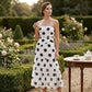 🥳HOT SALE🥳💞50K+ SOLD!💥50% OFF! 🔥 Polka Dot Strapless Dress – Flowy, Lightweight & Perfect for Beach Vacations 🏖️🌸✨
