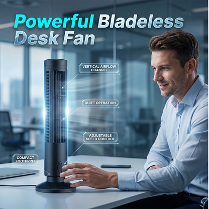 🎁2026 Nieuw binnen 50% KORTING💥USB-aangedreven bladloze torenventilator