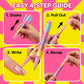 🖌️ Last Day Special Price £8.99 ! 🔥Buy more Save more🎁12-Color Nail Art Marker Pen Set
