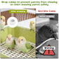 🐦 USB automatic recirculating bird bath, dual-row shower design, splash-proof and easy to clean 🚿💧