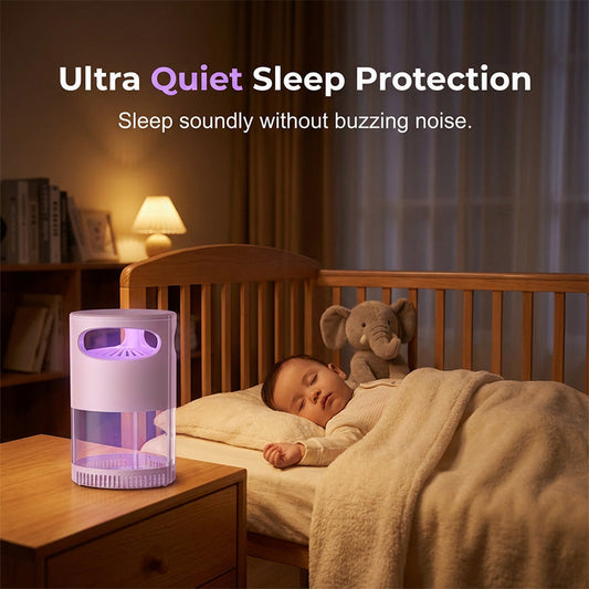 🦟 50% OFF! Ultraviolet mosquito killer lamp - silent, USB powered, no chemical components, plug and play without a switch, very convenient. 50K+ sold! 🔇🌙