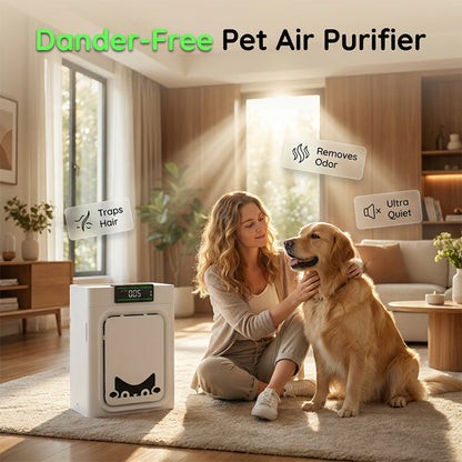 🐾Pet Air Purifier with Washable Filter💨