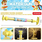 🌈 Bright rainbow LED water pistol | Summer fun that bursts into life as if by magic!