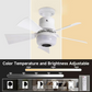🔥Limited Time SALE 50% OFF❄️🎶2-In-1 Smart Ceiling Fan with Light, RGB & Bluetooth Speaker