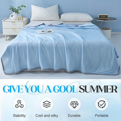 💜 LAST DAY PROMOTION - 50%OFF❄️A self-cooling blanket! ❄️Comfortable Cooling Blanket