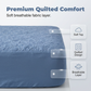 🥳2026 HOT SALE🥳💞50K+ SOLD!❄️💧 55% OFF! Quilted Waterproof Fitted Mattress Protector