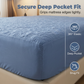 🥳2026 HOT SALE🥳💞50K+ SOLD!❄️💧 55% OFF! Quilted Waterproof Fitted Mattress Protector