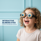 👀 Pull-String Eye-Movement Glasses | 🎉 Birthday Parties / Costume Parties / Holiday Gatherings – Control the blinking with a pull-string under the chin to crack everyone up