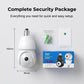 Vigilux™ Smart BulbCam – 2K HD Indoor/Outdoor Security Camera 📹 | Dual-Band WiFi (2.4GHz/5GHz) 📶 | 360° Pan & Tilt, Full-Color Night Vision 🌙 | Built-In LED Light + Motion Spotlight 💡 | No Hub Needed – Easy DIY Setup ⚡ | Designed for UK Homes 🇬🇧