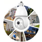 Vigilux™ Smart BulbCam – 2K HD Indoor/Outdoor Security Camera 📹 | Dual-Band WiFi (2.4GHz/5GHz) 📶 | 360° Pan & Tilt, Full-Color Night Vision 🌙 | Built-In LED Light + Motion Spotlight 💡 | No Hub Needed – Easy DIY Setup ⚡ | Designed for UK Homes 🇬🇧