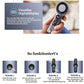 ❄️  Bladeless Portable Refrigeration Fan, 100+ Speed Adjustable Personal Mini Cooling Fan with Digital Display ⚡